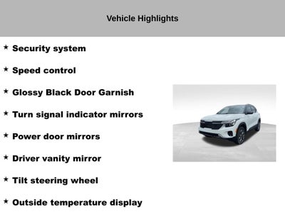 2024 Kia Seltos S