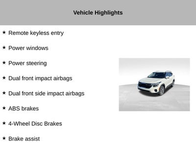 2024 Kia Seltos S