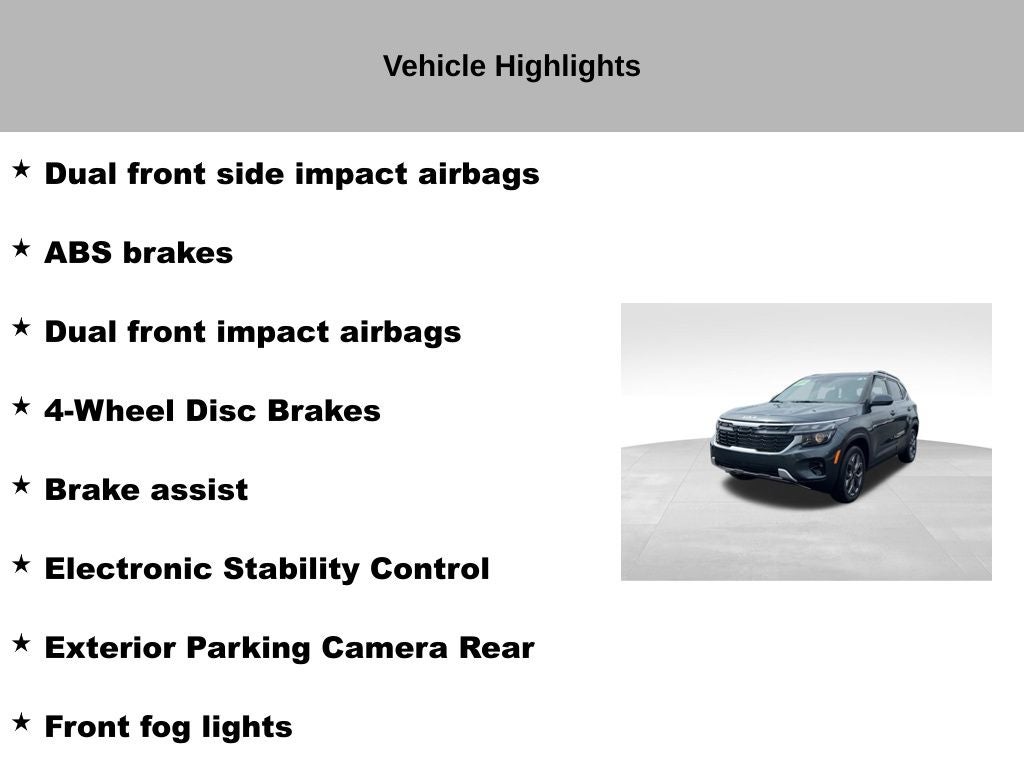 2024 Kia Seltos S