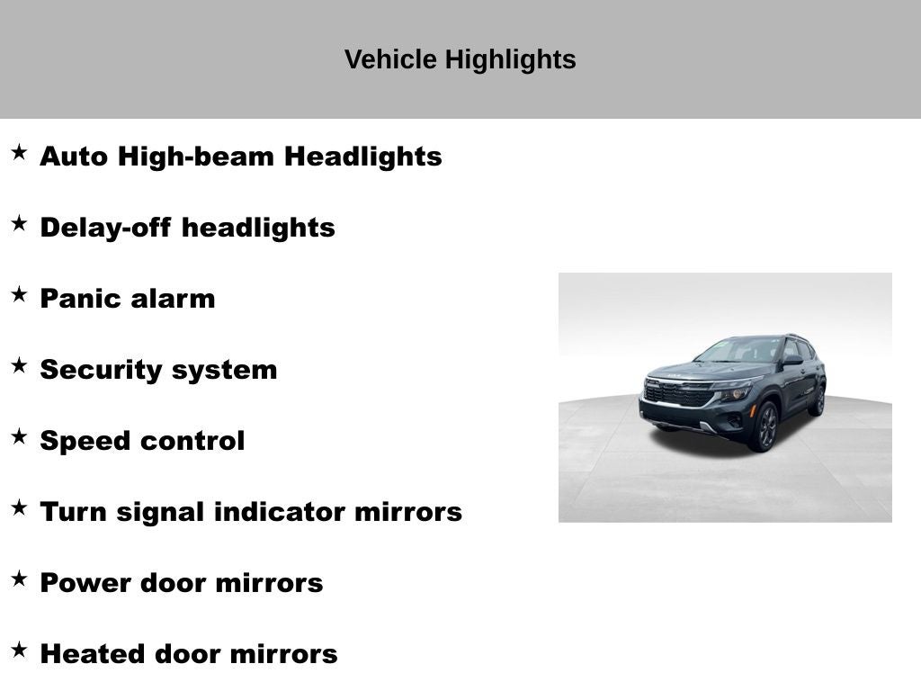 2024 Kia Seltos S
