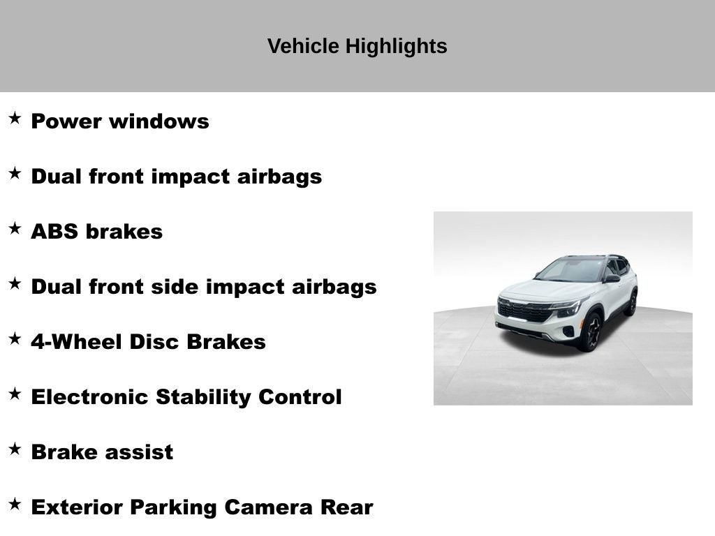 2025 Kia Seltos S