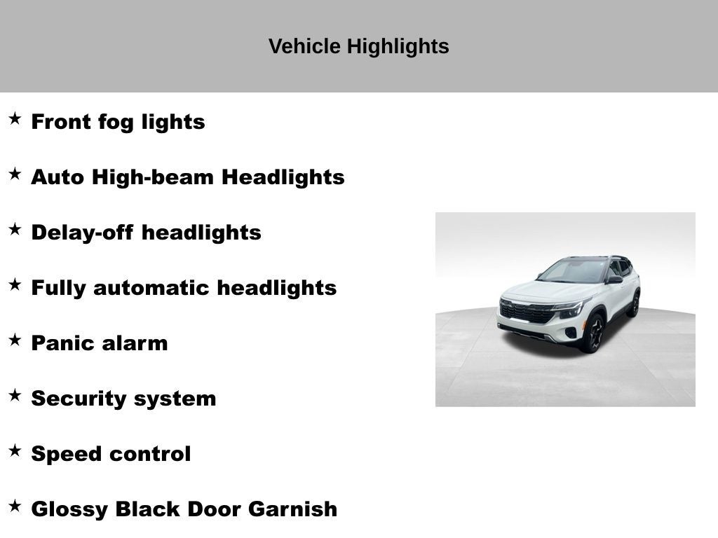 2025 Kia Seltos S