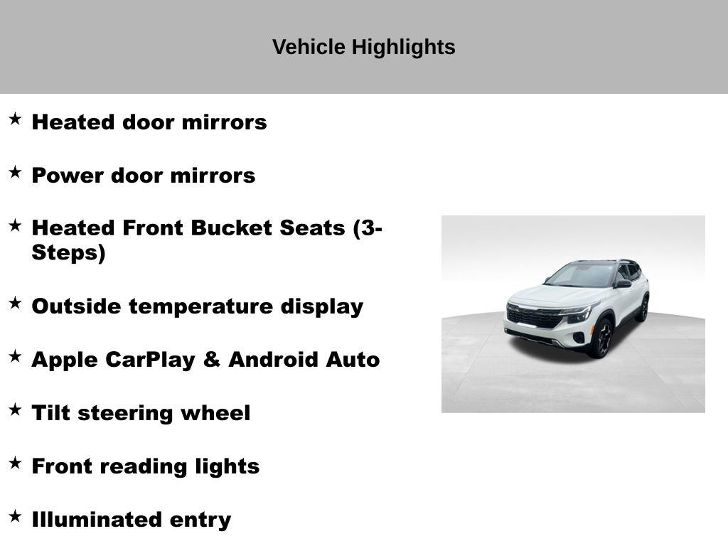 2025 Kia Seltos S