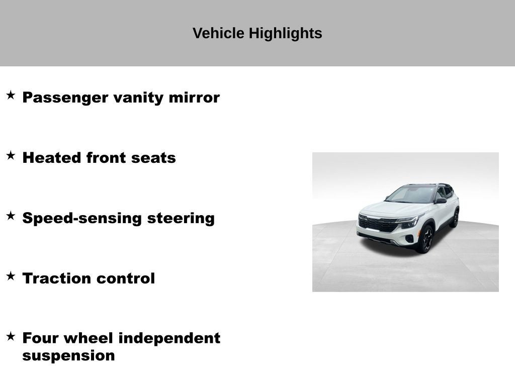 2025 Kia Seltos S