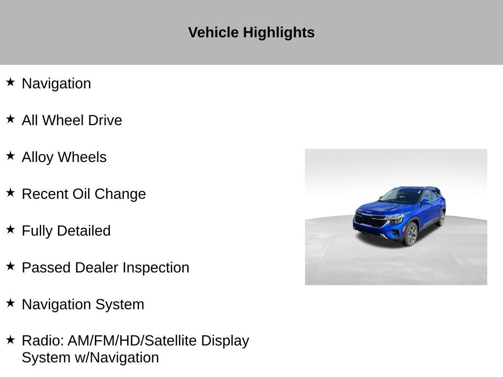 2024 Kia Seltos S
