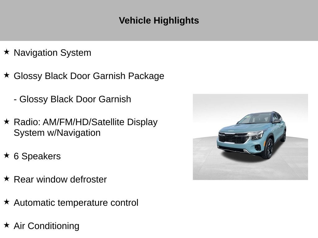 2025 Kia Seltos S