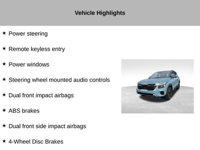 2025 Kia Seltos S