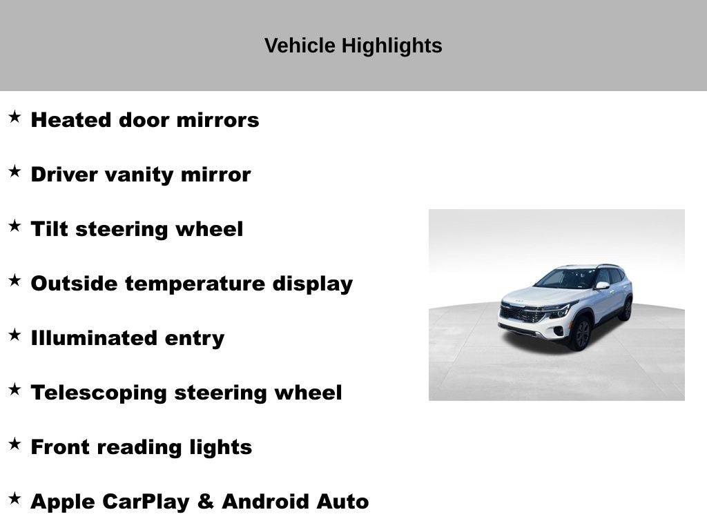 2024 Kia Seltos S