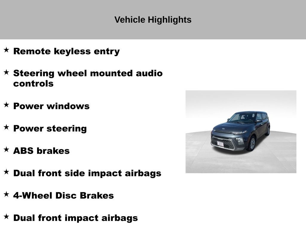 2020 Kia Soul S