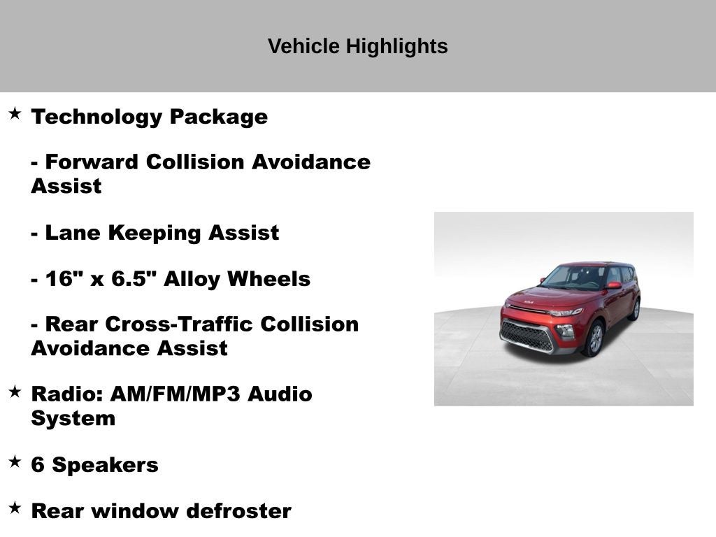 2022 Kia Soul LX