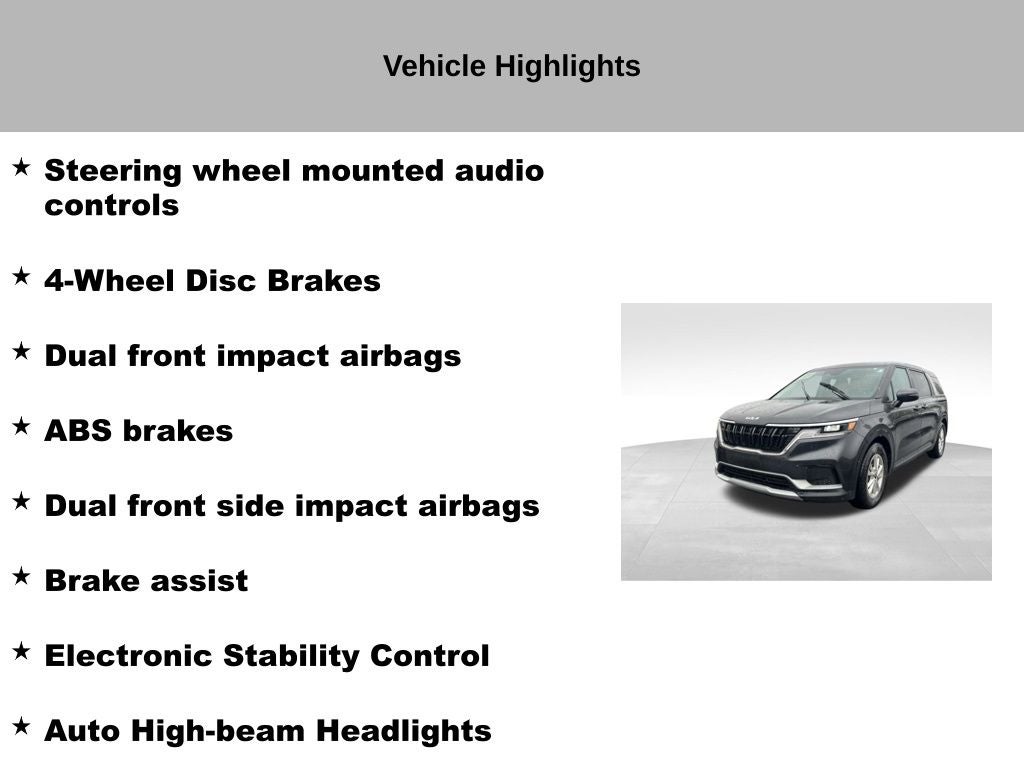 2024 Kia Carnival LX