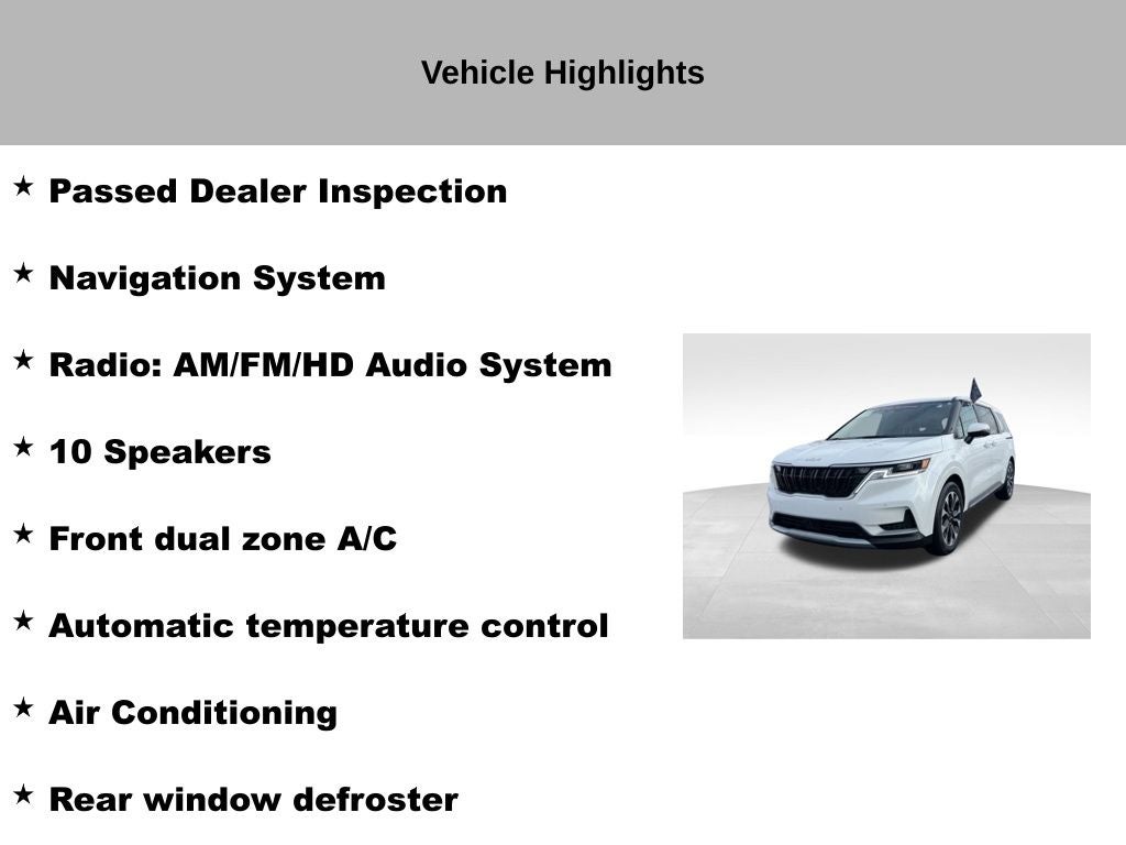 2024 Kia Carnival EX