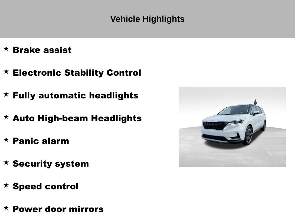 2024 Kia Carnival EX