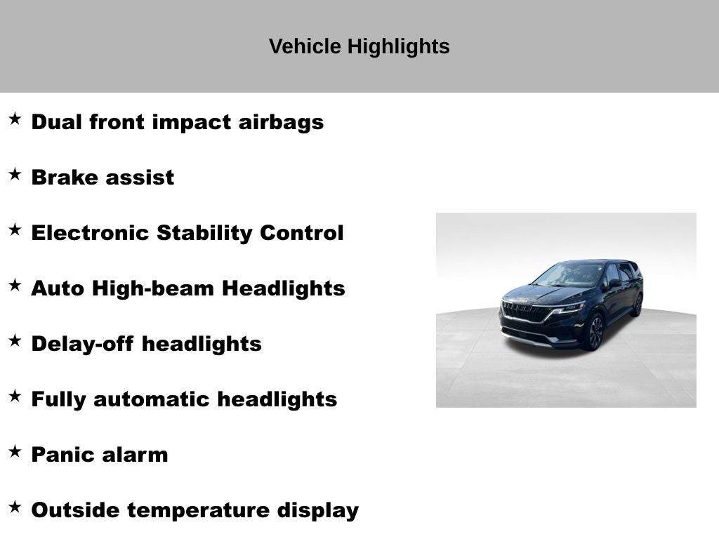 2024 Kia Carnival EX