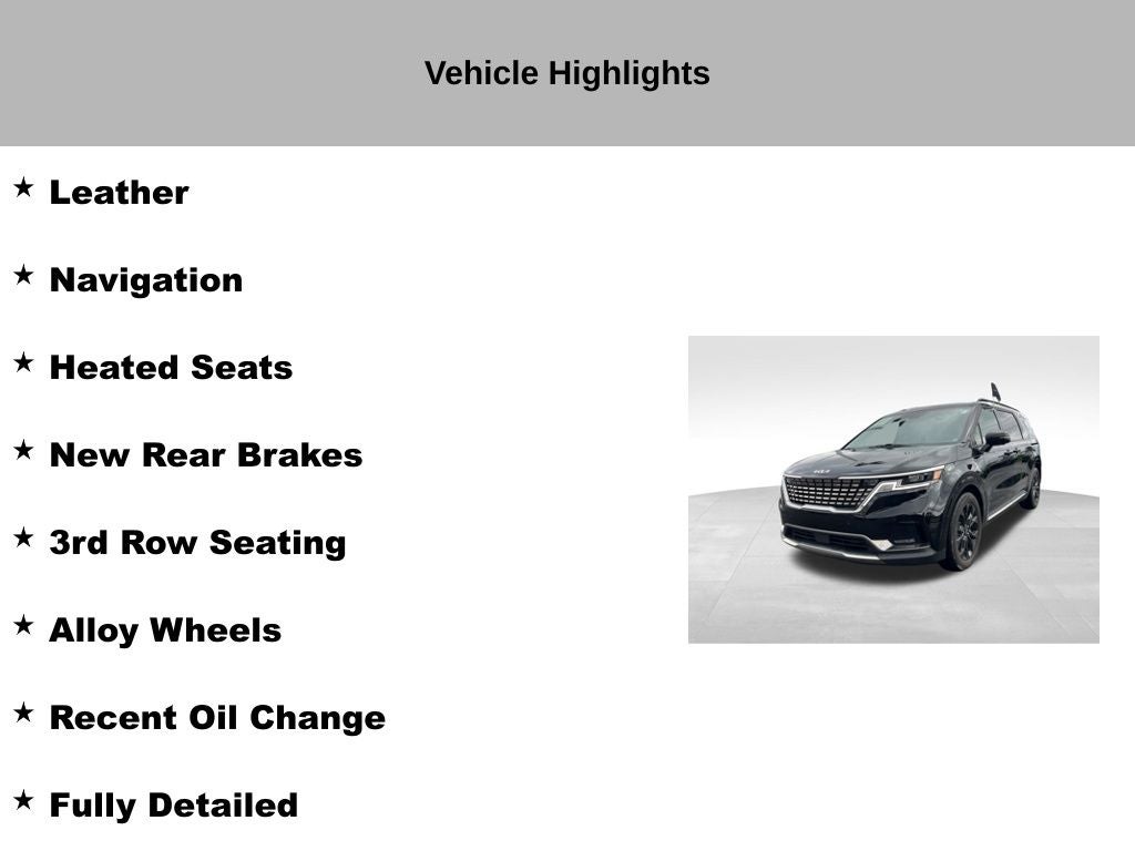 2024 Kia Carnival SX