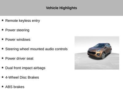 2019 Kia Sportage SX