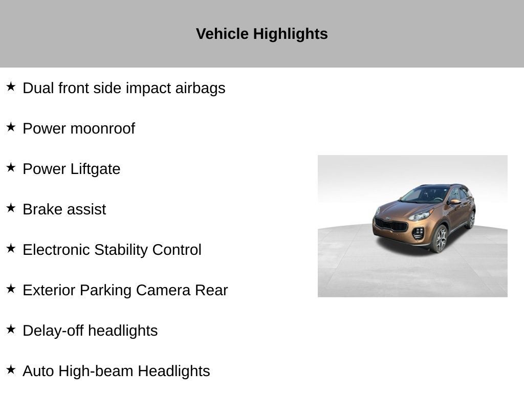 2019 Kia Sportage SX