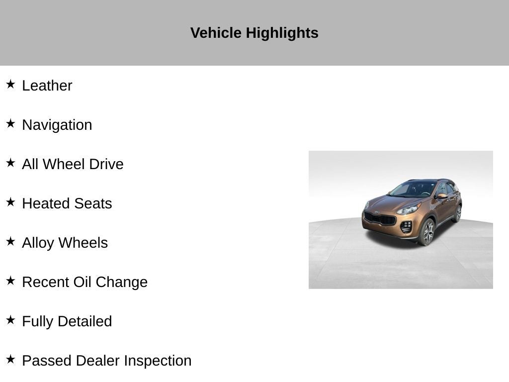 2019 Kia Sportage SX