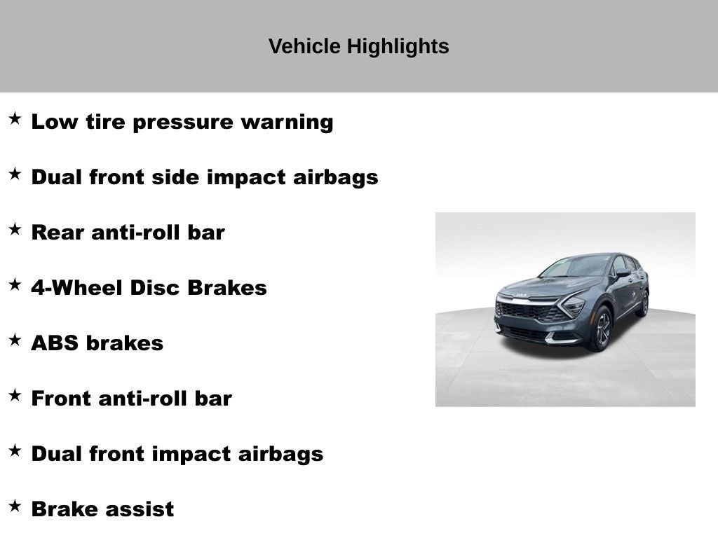 2025 Kia Sportage Hybrid LX