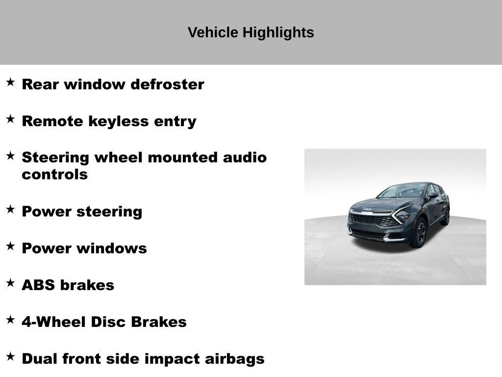 2023 Kia Sportage LX