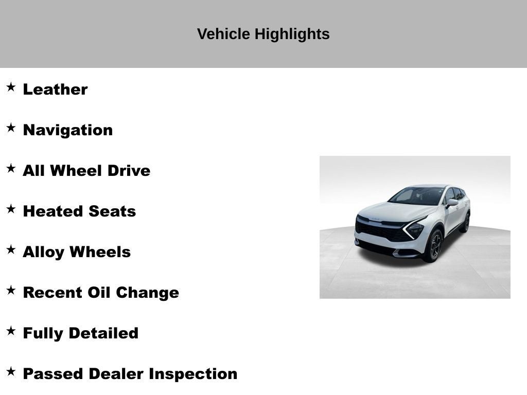 2023 Kia Sportage LX