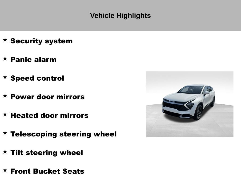 2023 Kia Sportage LX