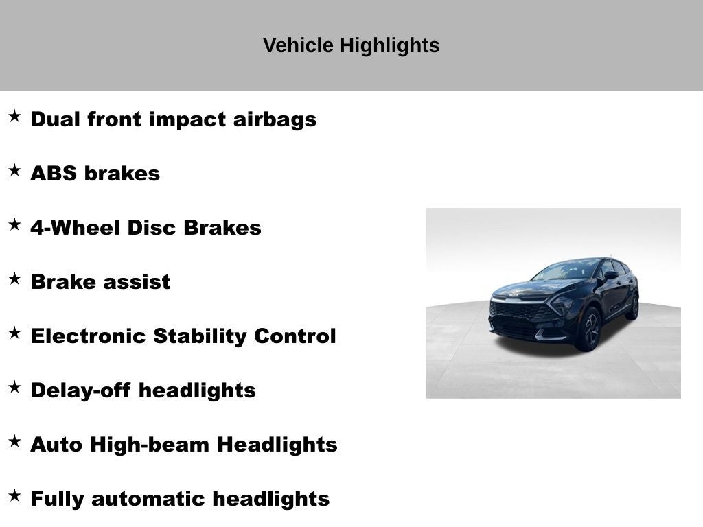 2025 Kia Sportage Hybrid LX