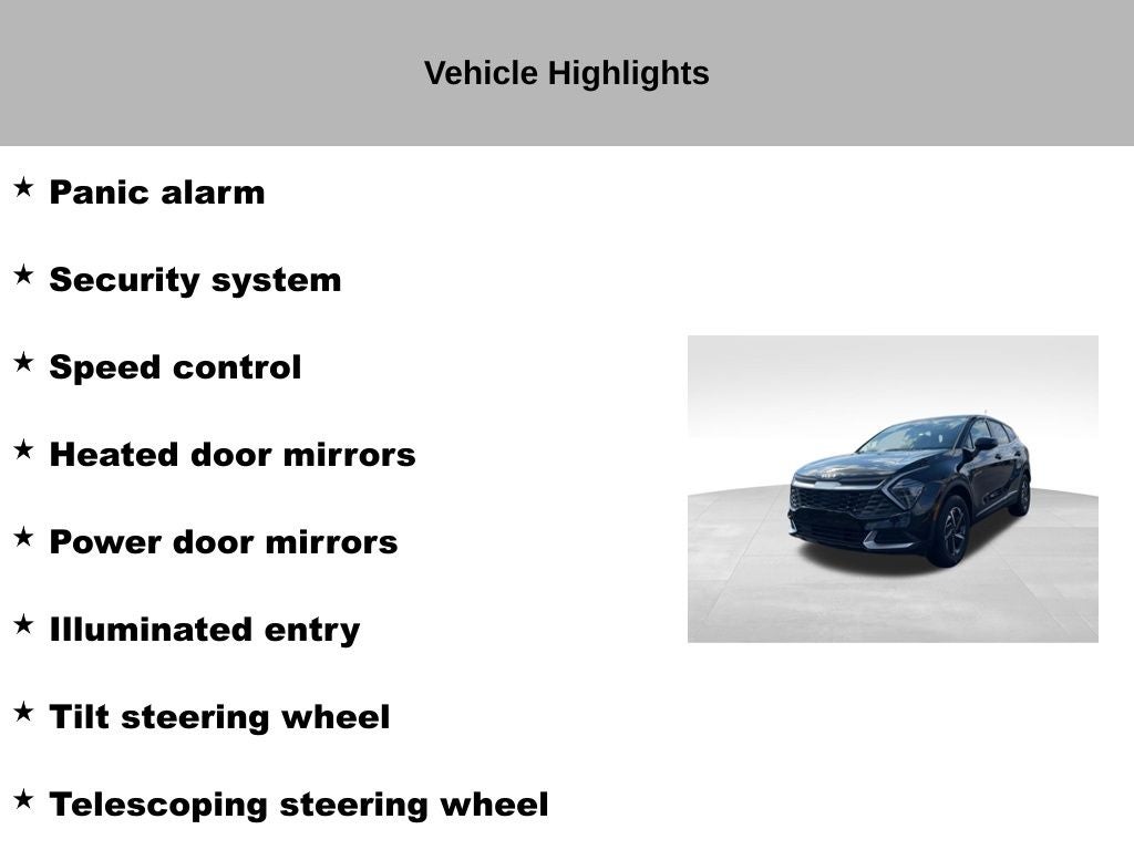 2025 Kia Sportage Hybrid LX