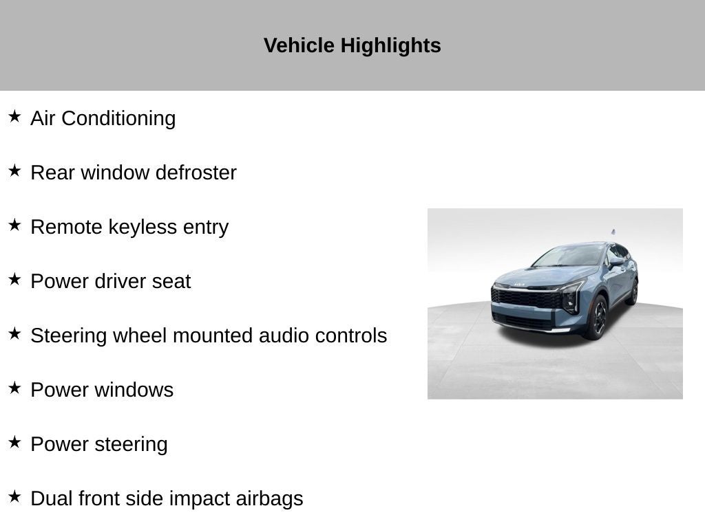 2026 Kia Sportage Hybrid S