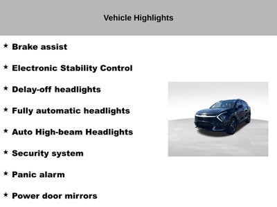 2025 Kia Sportage Hybrid EX