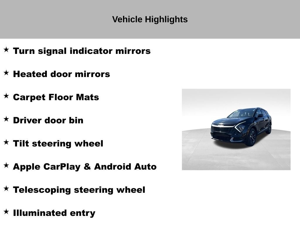 2025 Kia Sportage Hybrid EX