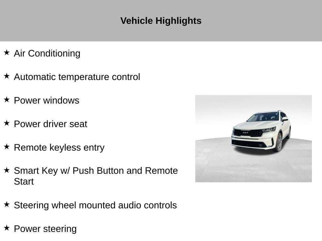 2023 Kia Sorento Hybrid EX