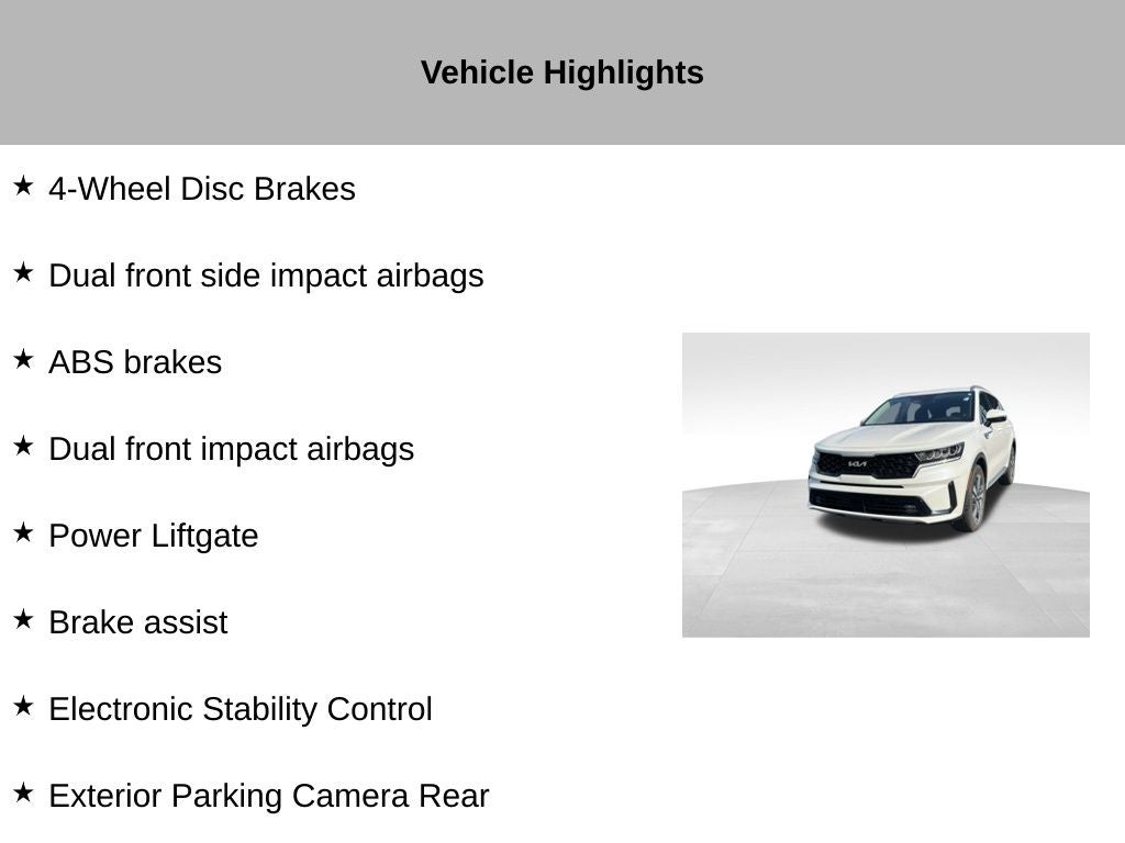 2023 Kia Sorento Hybrid EX