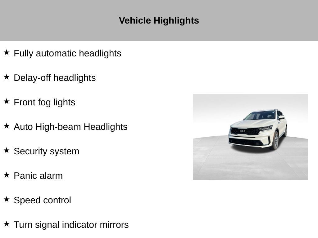2023 Kia Sorento Hybrid EX