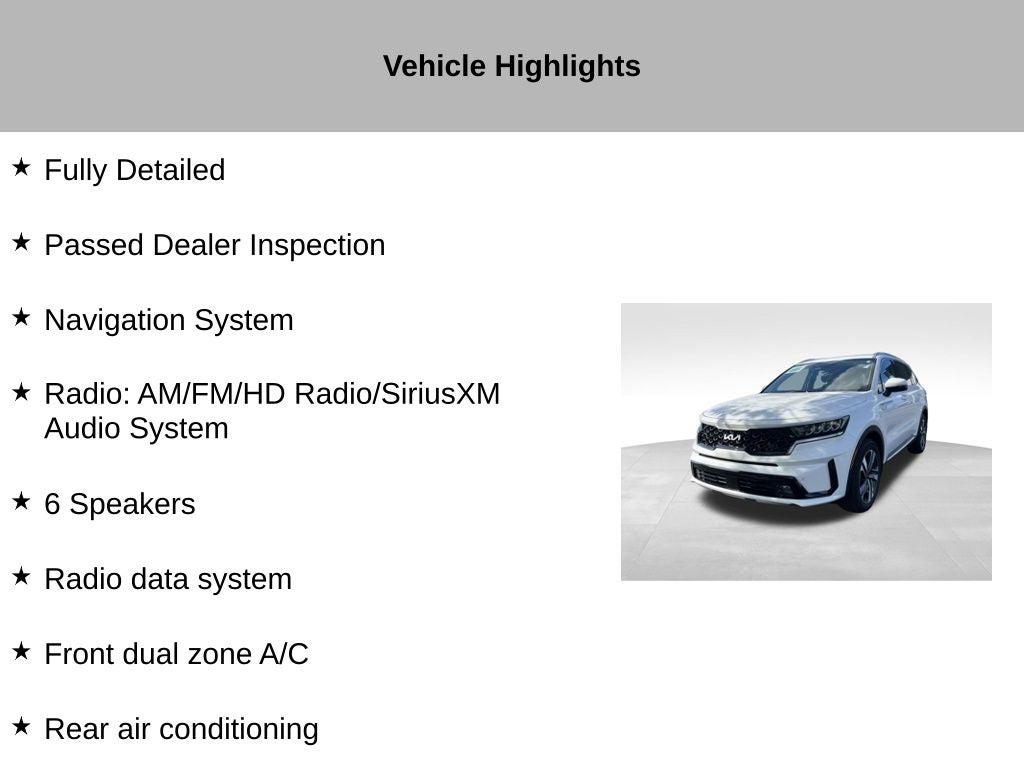 2023 Kia Sorento Hybrid EX