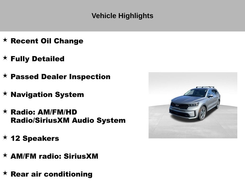 2023 Kia Sorento Hybrid SX Prestige