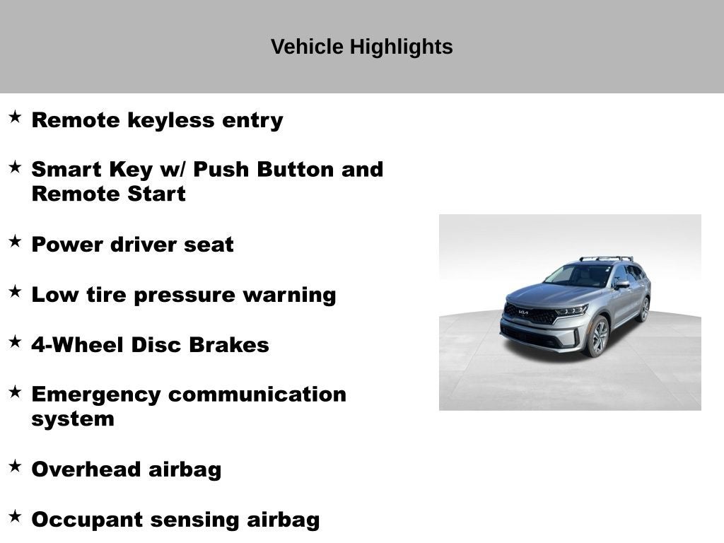 2023 Kia Sorento Hybrid SX Prestige