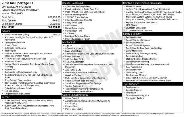 2023 Kia Sportage EX