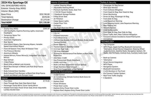 2024 Kia Sportage EX