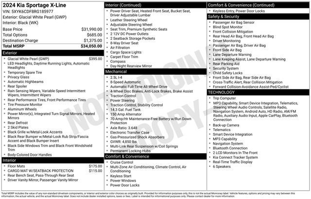 2024 Kia Sportage X-Line
