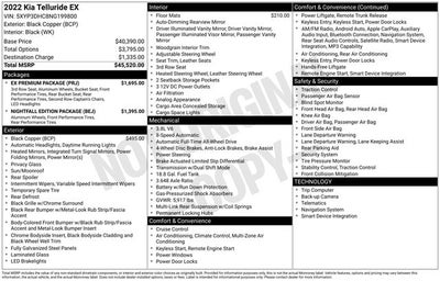 2022 Kia Telluride EX
