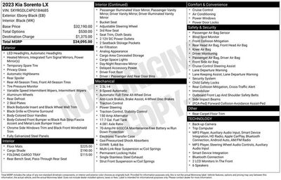 2023 Kia Sorento LX