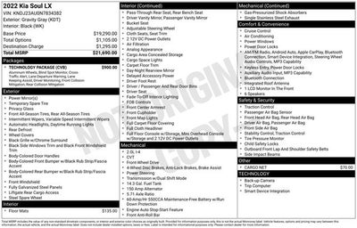 2022 Kia Soul LX