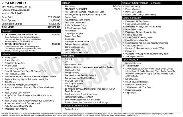 2024 Kia Soul LX