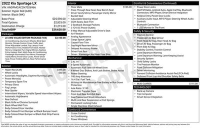 2022 Kia Sportage LX