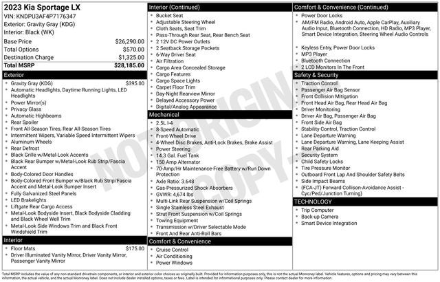 2023 Kia Sportage LX