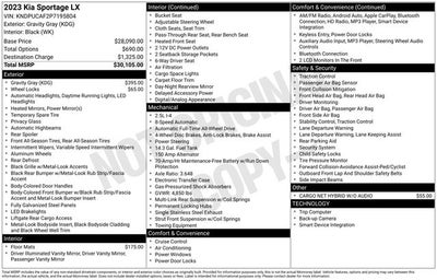 2023 Kia Sportage LX