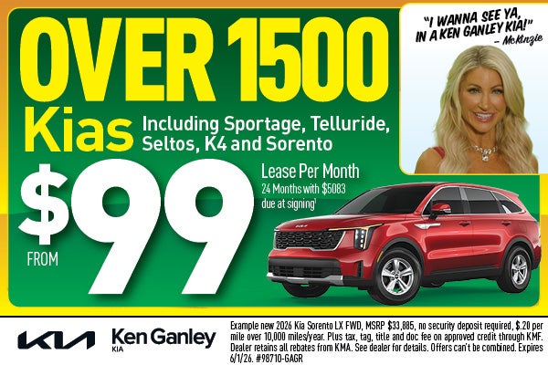 OVER 1500 Kias from $99 lease per month